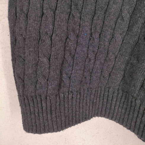 クラフトアンドバロー Croft&Barrow ケーブル ニット メンズ import:XL