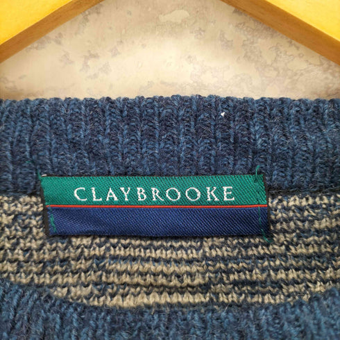 claybrooke 総柄ニット メンズ import:S