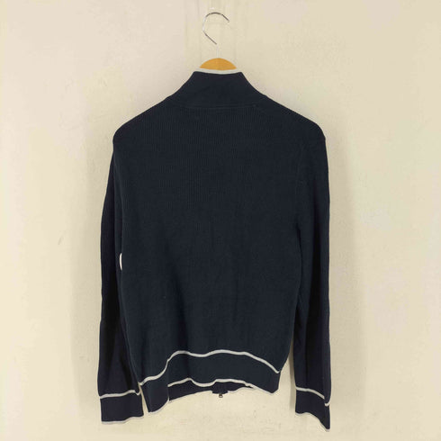 バナナリパブリック BANANA REPUBLIC ジップアップワッフルニット メンズ import:M