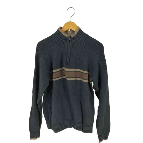 コロンビア Columbia ハーフジップボーダーニット メンズ import:L