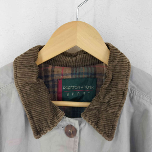 preston&york sport 襟コーデュロイハンティングジャケット レディース