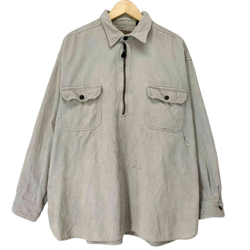 セントジョンズベイ STJOHNS BAY ハーフジップコーデュロイシャツ メンズ import:XL
