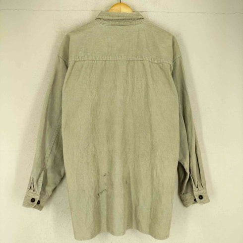 セントジョンズベイ STJOHNS BAY ハーフジップコーデュロイシャツ メンズ import:XL