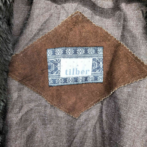 総柄ファー羽織り メンズ