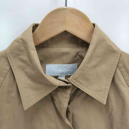 カルバンクライン CALVIN KLEIN 比翼ステンカラーコート レディース JPN:9号