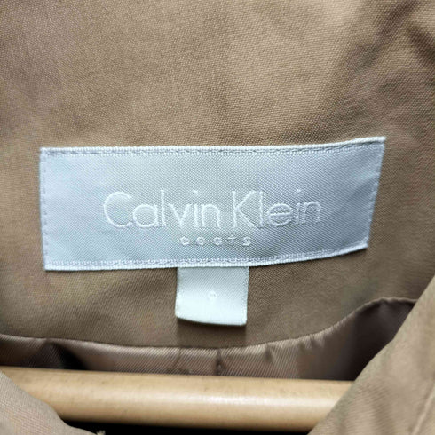 カルバンクライン CALVIN KLEIN 比翼ステンカラーコート レディース JPN:9号