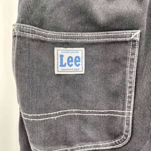 リー Lee ブラックデニム ペインターパンツ メンズ M