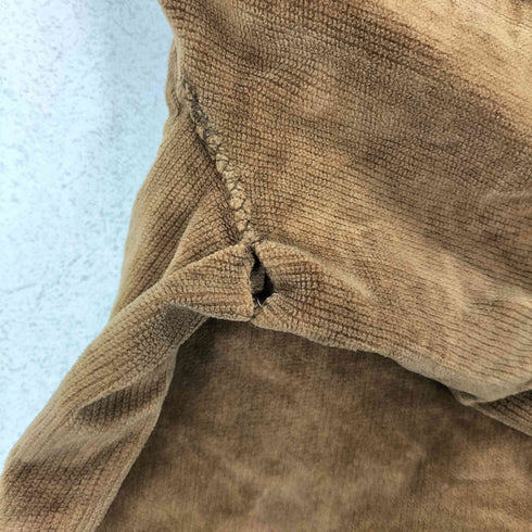 ペニーズタウンクラフト PENNEYS TOWNCRAFT 裏地総柄スウェードレザー切り替えコーデュロイテーラードジャケット メンズ US:44