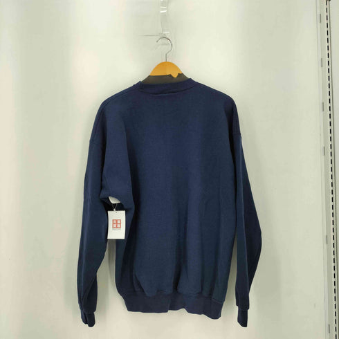 フィールドマスター fieldmaster 90s USA製 ロゴ刺繍 クルーネック スウエットトレーナー メンズ XL