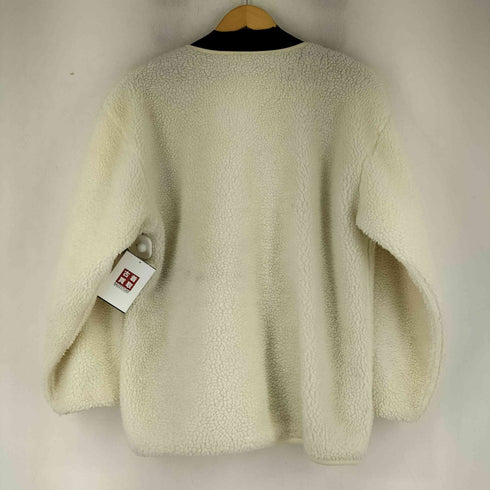 リー Lee ノーカラー ボアジャケット レディース import:M