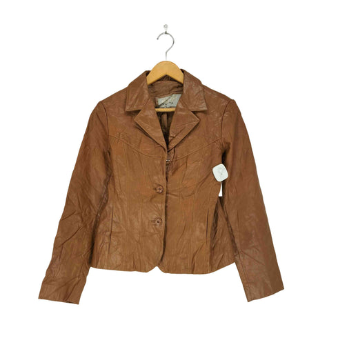 ウィルソン Wilsons Leather MAXIMA レザーテーラードジャケット レディース import:S