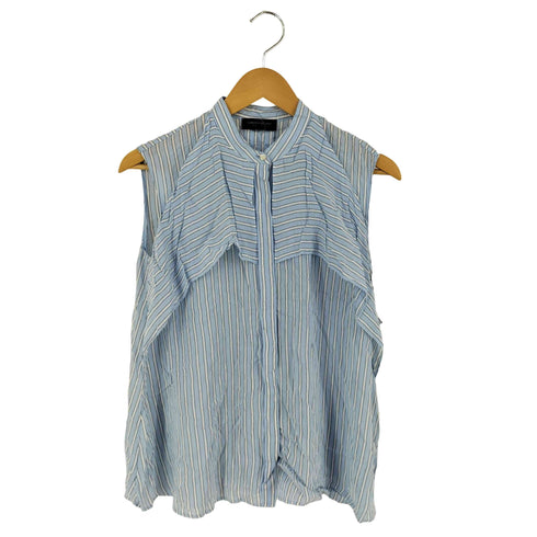 トゥモローランドコレクション TOMORROWLAND collection トラックストライプ フレアヨークブラウス レディース JPN:36