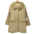 Allamanda ラビットファー シャギー ミドルコート レディース JPN:38