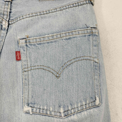 リーバイス Levis 70-80s 66後期 ボタン裏6 スモールe ボタンフライデニムパンツ メンズ