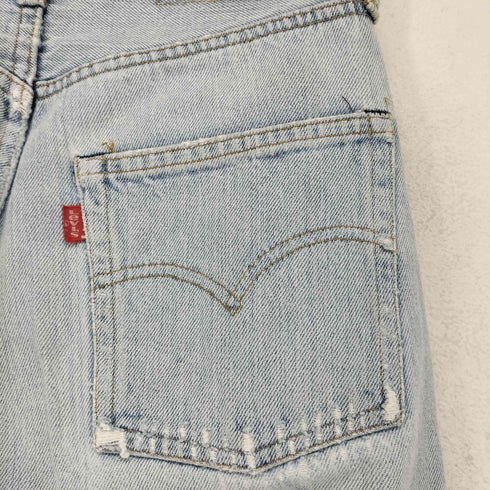 リーバイス Levis 70-80s 66後期 ボタン裏6 スモールe ボタンフライデニムパンツ メンズ