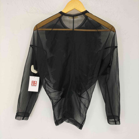 コムデギャルソン COMME des GARCONS 1991SS シアー フリルブラウス レディース