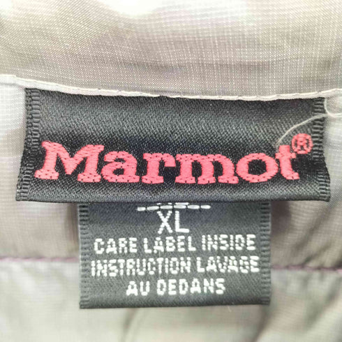マーモット MARMOT ロゴ刺繍 700Fill ダウンジャケット レディース import:XL