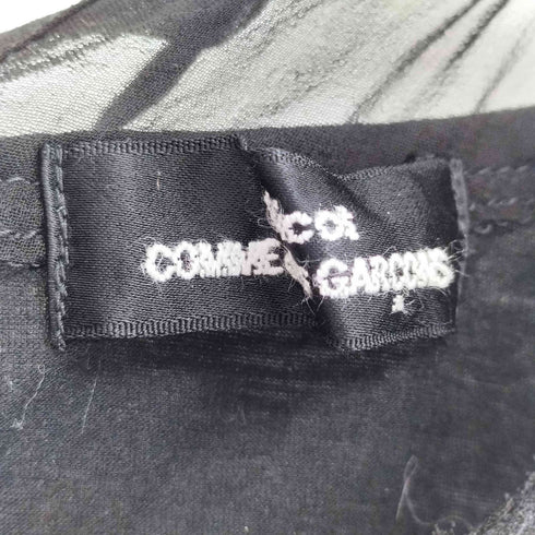 コムデギャルソン COMME des GARCONS 2006AW パール装飾 リネン混 ニット カットソー レディース