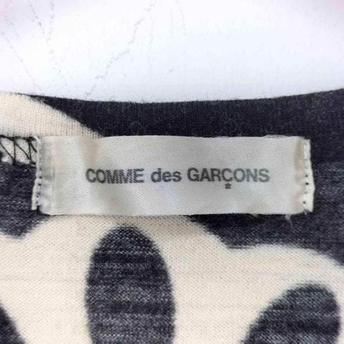 コムデギャルソン COMME des GARCONS 2001AW タブーを超えて 総柄 ウール カットソー レディース