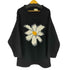 mcmachan woolen フラワーモチーフ ウールニット メンズ