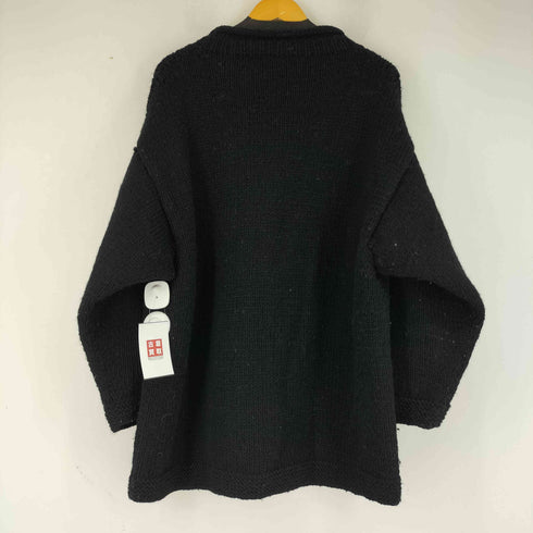 mcmachan woolen フラワーモチーフ ウールニット メンズ