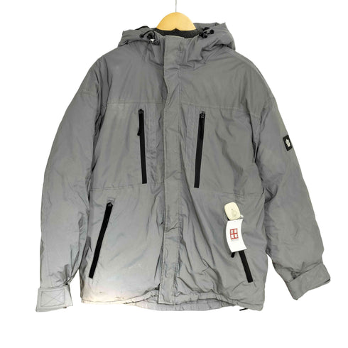 ザラ ZARA REFLECTIVE PUFFER JACKET メンズ import:M