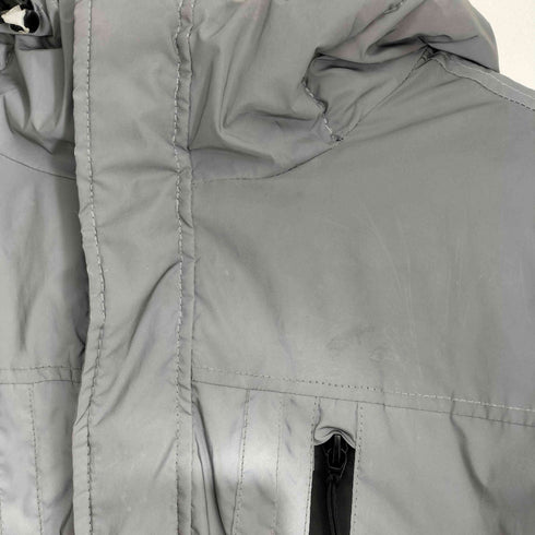 ザラ ZARA REFLECTIVE PUFFER JACKET メンズ import:M