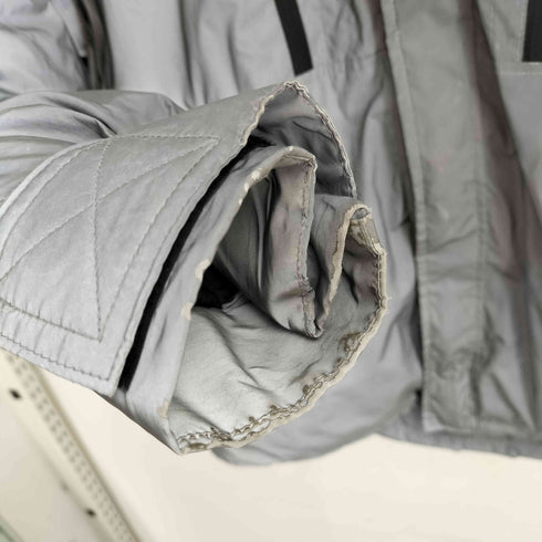 ザラ ZARA REFLECTIVE PUFFER JACKET メンズ import:M