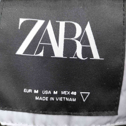 ザラ ZARA REFLECTIVE PUFFER JACKET メンズ import:M