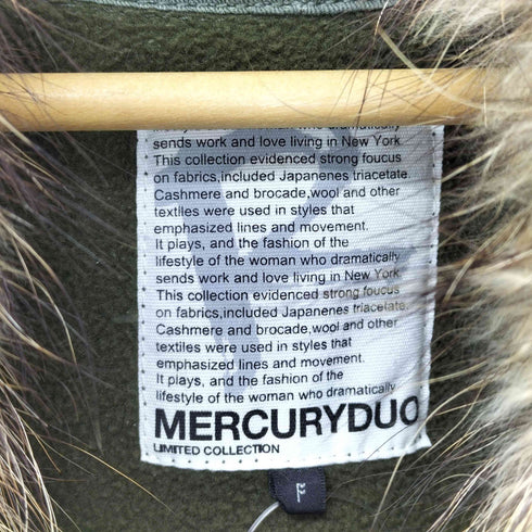 マーキュリーデュオ MERCURYDUO Y2K モッズコート レディース FREE