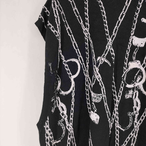 ラッドミュージシャン LAD MUSICIAN HIGH GAUGE WJQ KNIT CHAIN VEST メンズ JPN:44