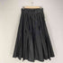 ha|za|ma フェイクレザープリーツスカート domestic レディース M