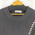 ザラ ZARA コントラストステッチニット メンズ JPN:M