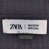 ザラ ZARA コントラストステッチニット メンズ JPN:M