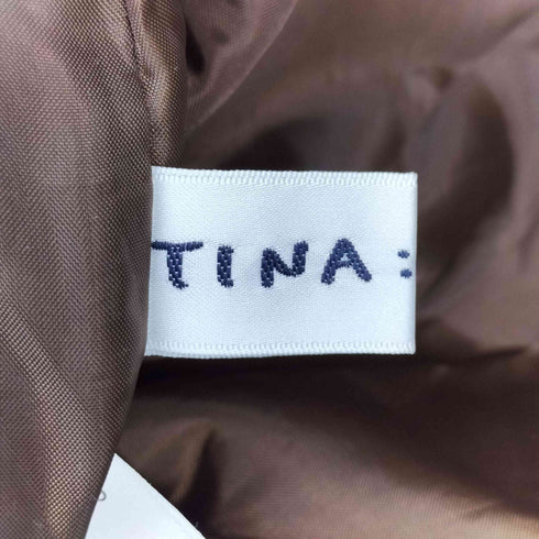 ティーナジョジュン TINA:JOJUN 花柄ジャガード ミニワンピース レディース JPN:M