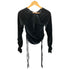 SENEE RIBBON VELOUR TOPS リボン ベロア トップス レディース FREE