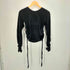 SENEE RIBBON VELOUR TOPS リボン ベロア トップス レディース FREE