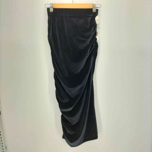 SENEE VELOR GATHERED LONG SKIRT ベロア ギャザー ロング スカート レディース JPN:S