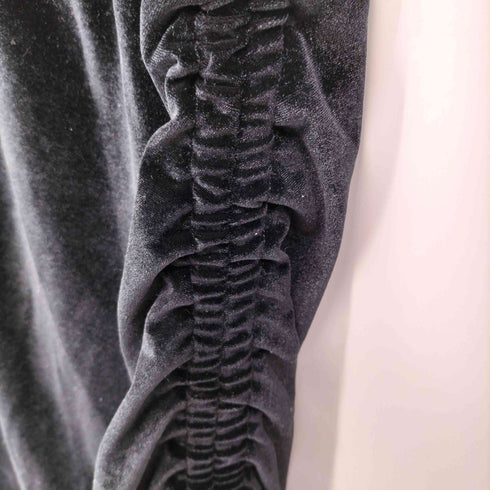 SENEE VELOR GATHERED LONG SKIRT ベロア ギャザー ロング スカート レディース JPN:S