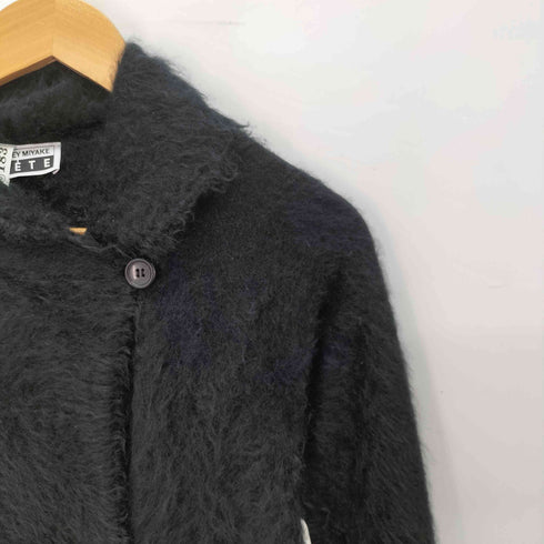 イッセイミヤケフェット ISSEY MIYAKE FETE 2WAY カシミヤ100% シャギー ニット カーディガン レディース JPN:2