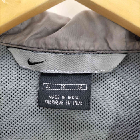 ナイキ NIKE 00S グレータグ 裏地 メッシュ ハニカム スイッチング ナイロン テック アノラック パーカー ジャケット 裾ドローコード メンズ import:XL