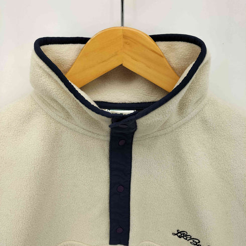 エルエルビーン L.L.Bean 00S 筆記体 ロゴ 刺繍 POLARTEC ポーラテック シンチラ スナップT プルオーバー フリース メンズ import:M