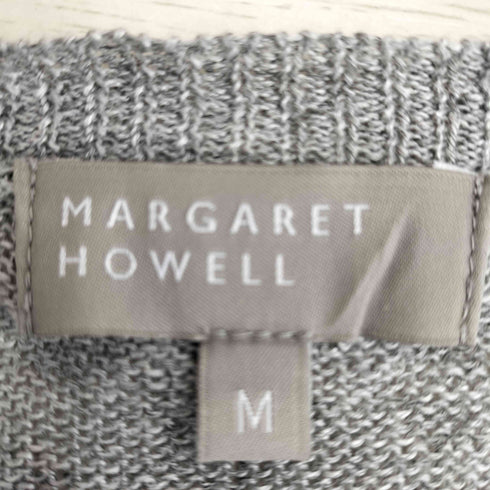 マーガレットハウエル MARGARET HOWELL リネン100 ヘンプ ラグランスリーブ ニット メンズ JPN:M