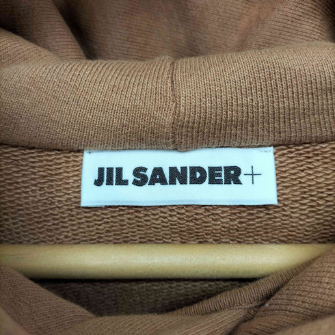 ジルサンダープラス JIL SANDER + 裾ロゴパッチプルオーバーパーカー メンズ S