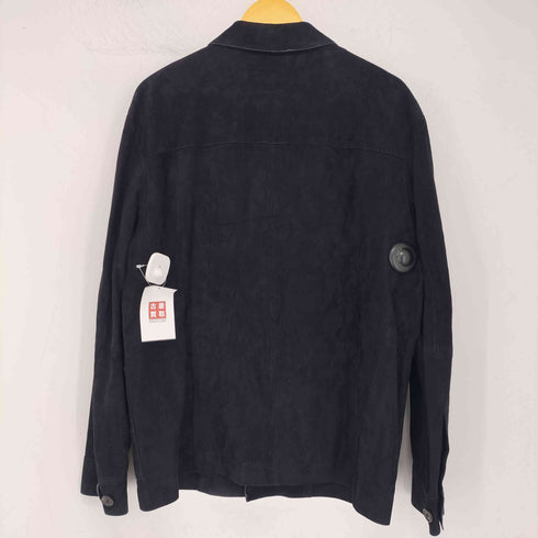 ザラ ZARA スエード レザーシャツジャケット メンズ import:M