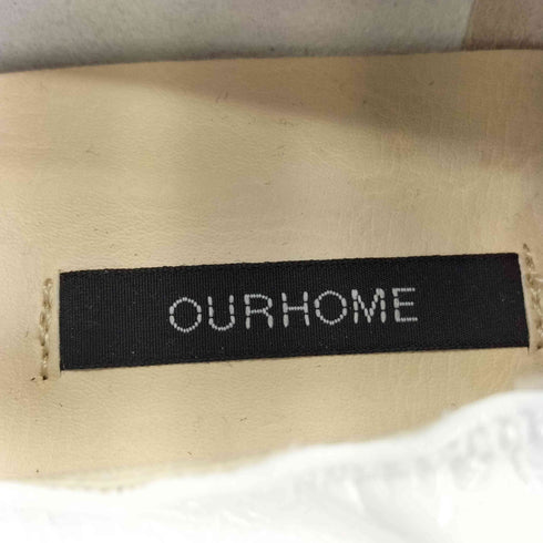 OURHOME さっと履けて脱げにくい、 エナメルスリッポン レディース 24