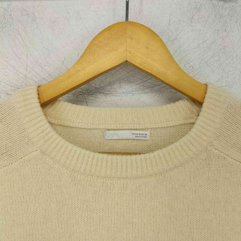ザラ ZARA ブラッシュドテクスチャーケーブルニットセーター メンズ import:M