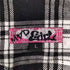 MAD GIRL チェック柄 ジップデザイン プリーツスカート レディース JPN:L