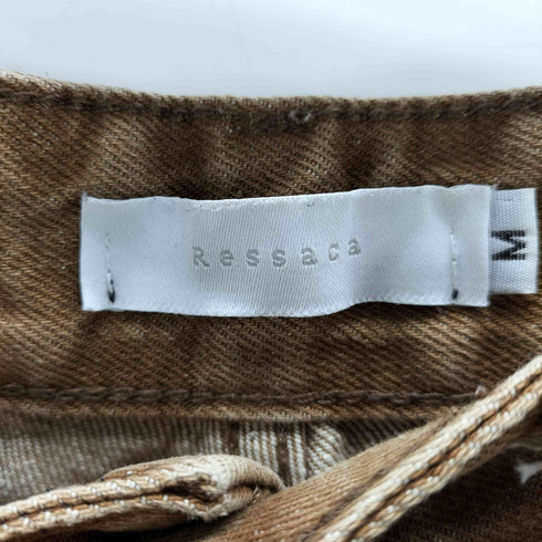 レサーカ Ressaca ウォッシュド ワイド バギー デニム パンツ メンズ JPN:M
