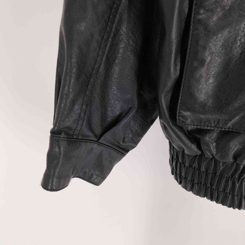 フリークスストア FREAKS STORE リラックスフィット フェイクレザー ジップアップ ブルゾン メンズ JPN:L